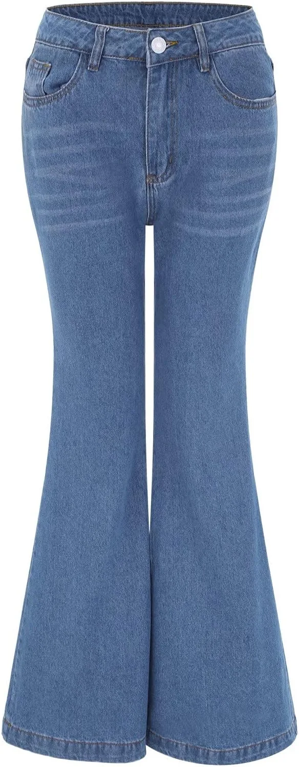 Джинсы женские Mid Waist Flare Stretch — фото 2
