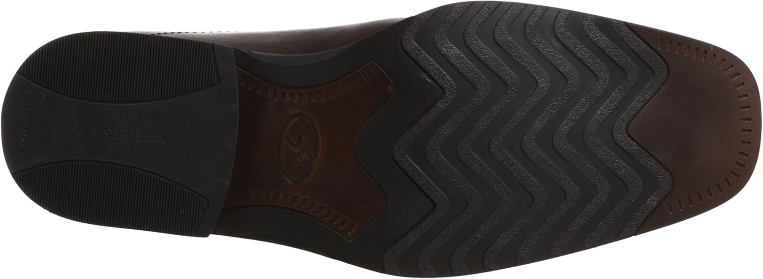 Мужские слипоны Florsheim Preston с расщепленным носком, коричневый — фото 4