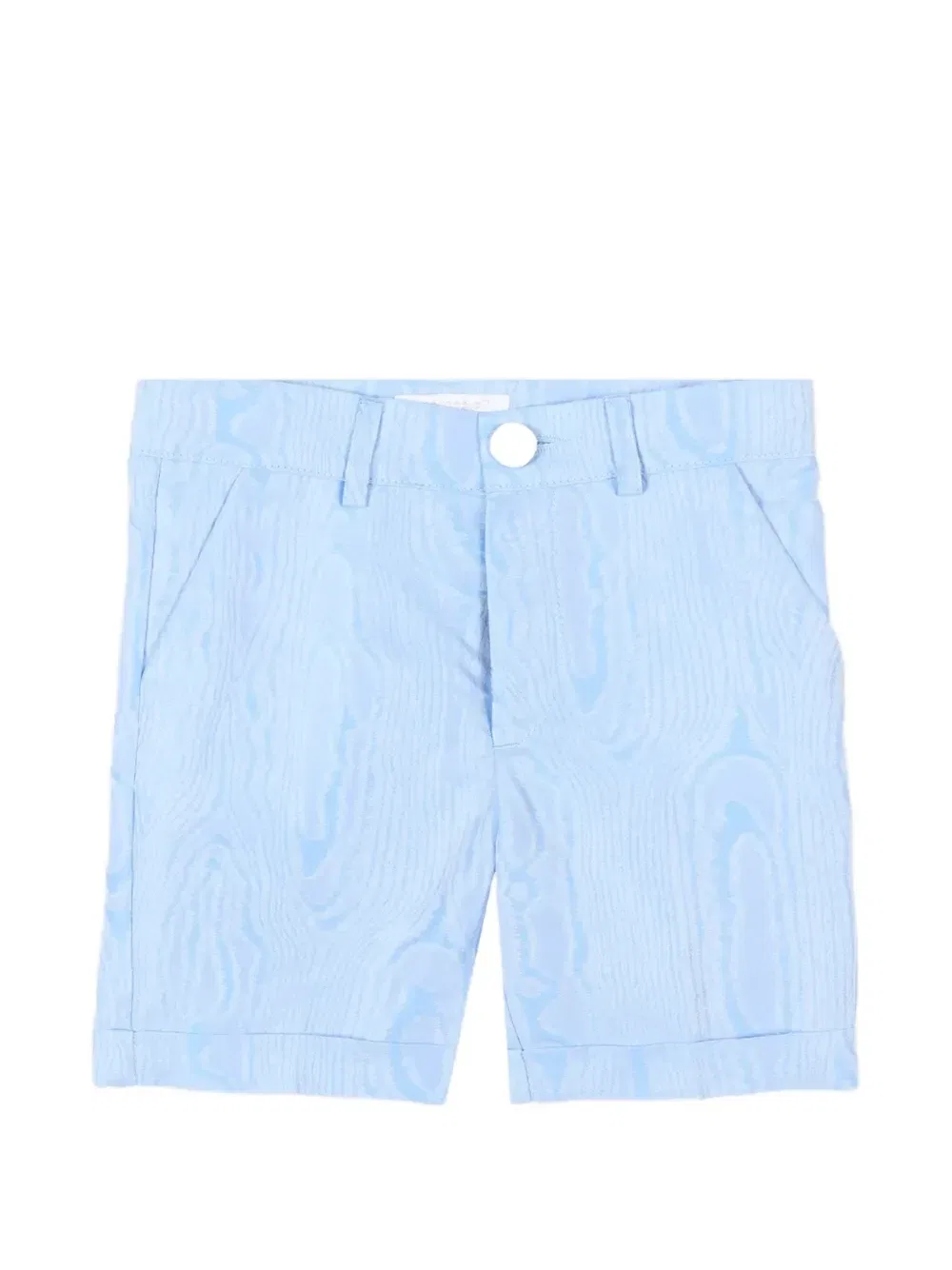 Фактурные шорты Roberto Cavalli Junior, синий