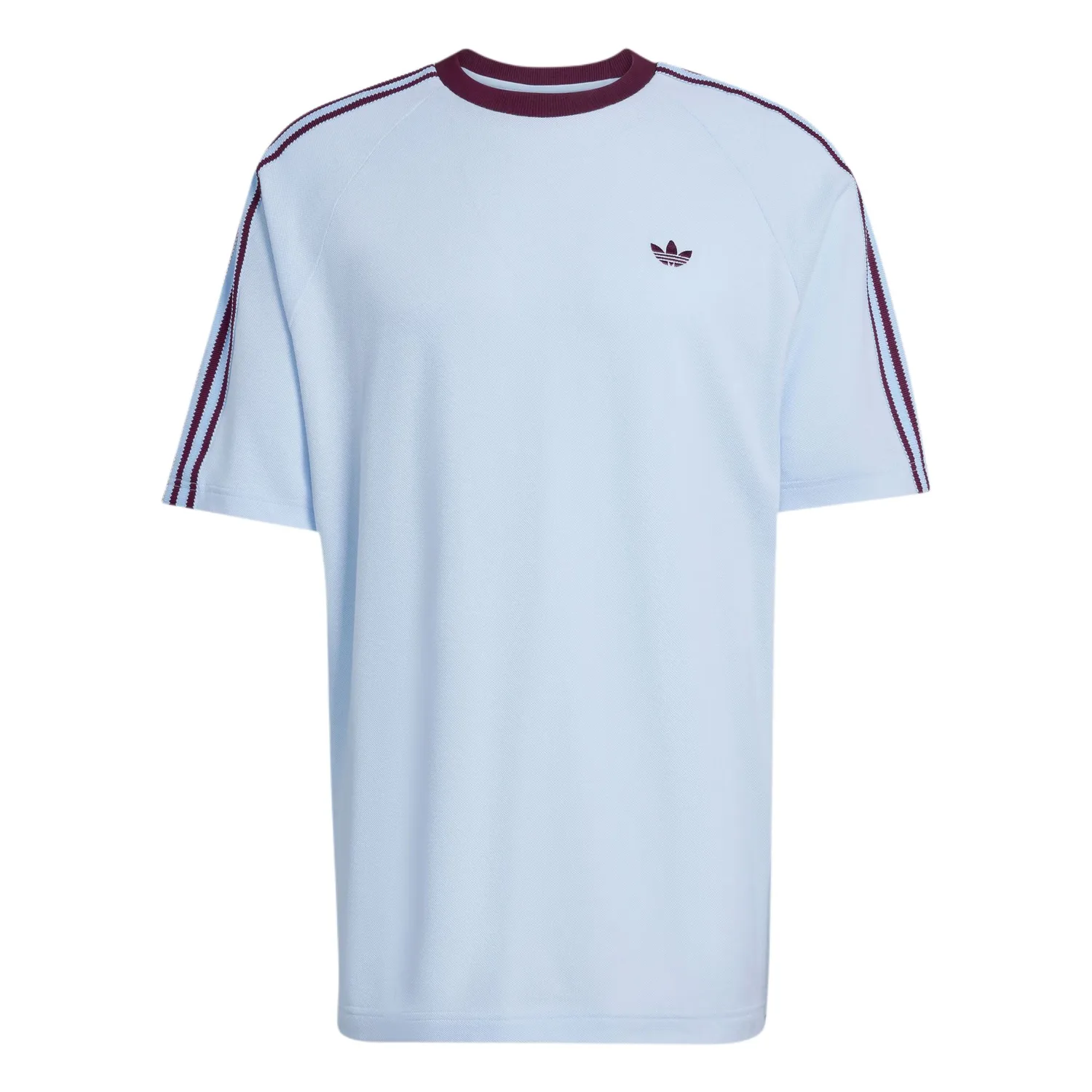 Adidas Originals Футболка мужская Crystal Blue с круглым вырезом
