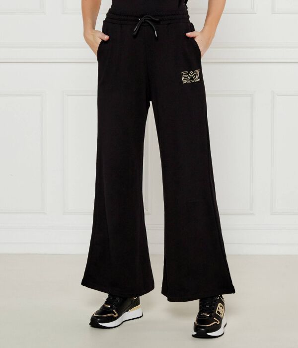 

Брюки Flare fit Ea7, черный