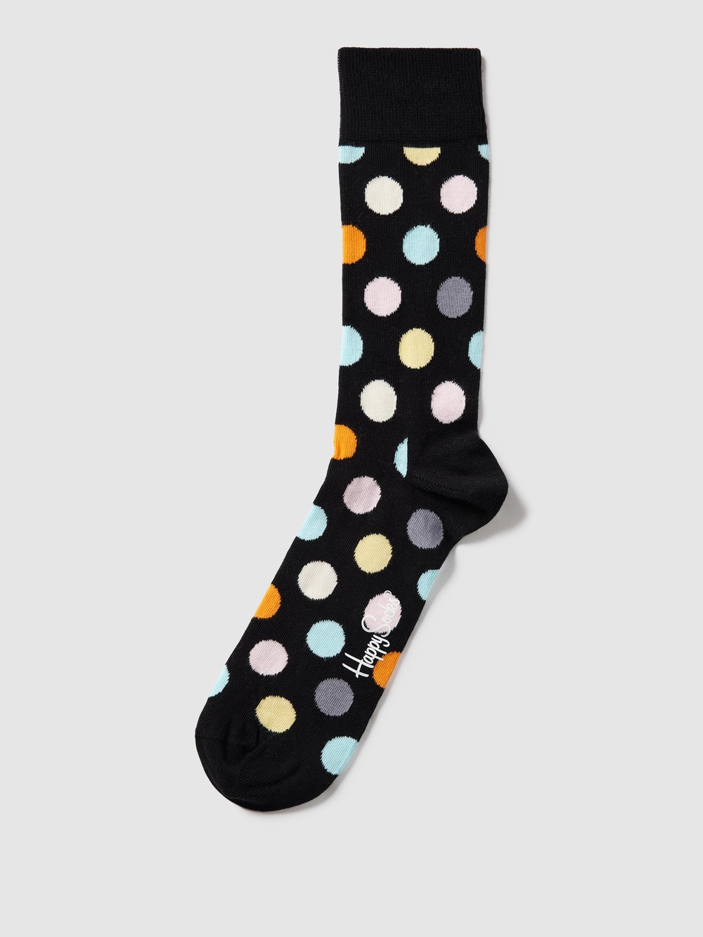 

Носки с узором по всей поверхности, модель «Большая точка» Happy Socks, черный