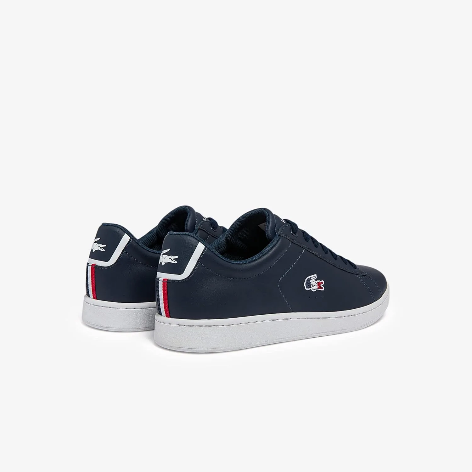 Мужские кроссовки Lacoste Carnaby Evo Tri22 1 SMA, белый/красный — фото 4