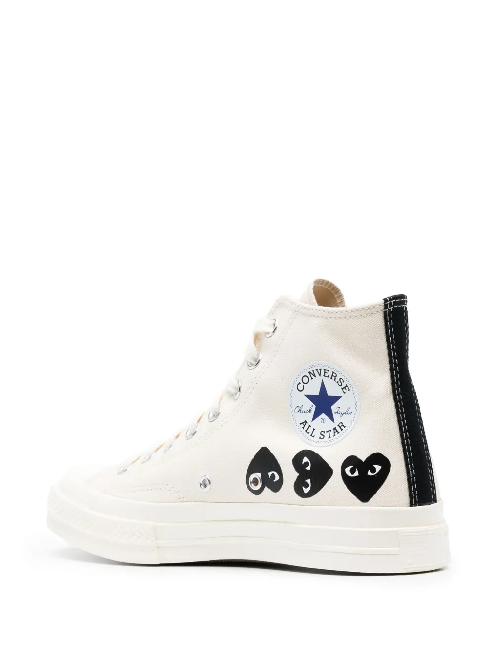 Высокие кеды Chuck 70 Comme Des Garçons Play x Converse, нейтральный — фото 3