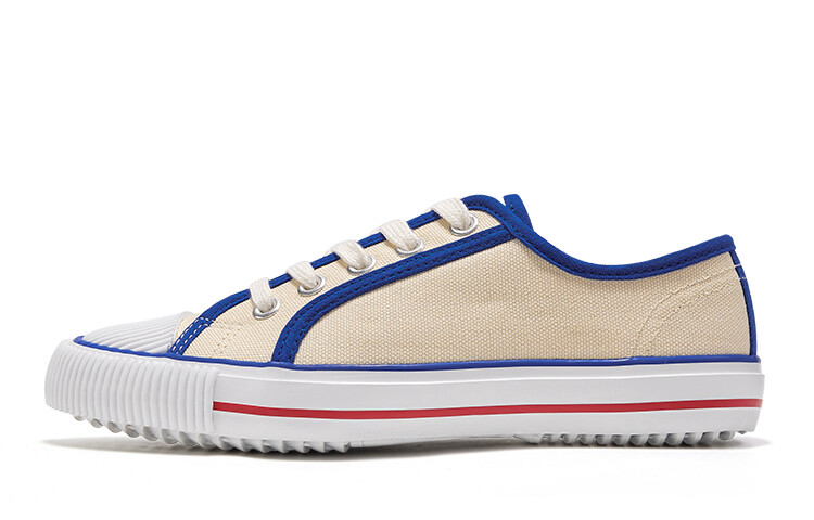 

Холщовые кеды женские низкие белый Feiyue