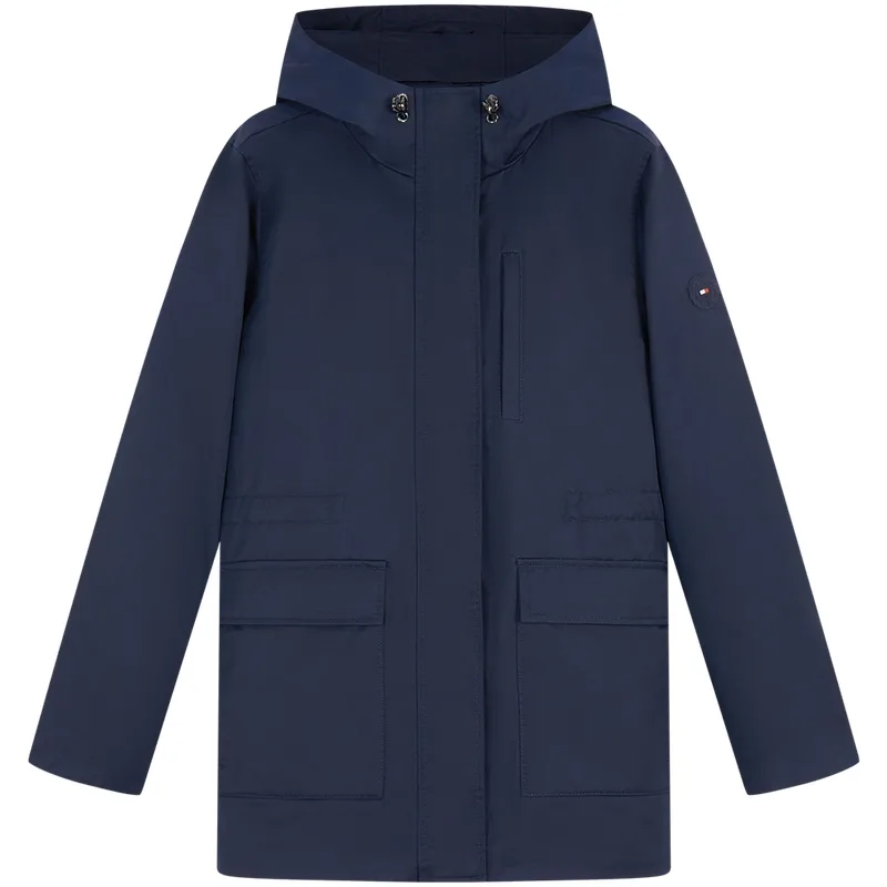 Женская пуховая куртка Tommy Hilfiger, Khaki RBT — фото 4