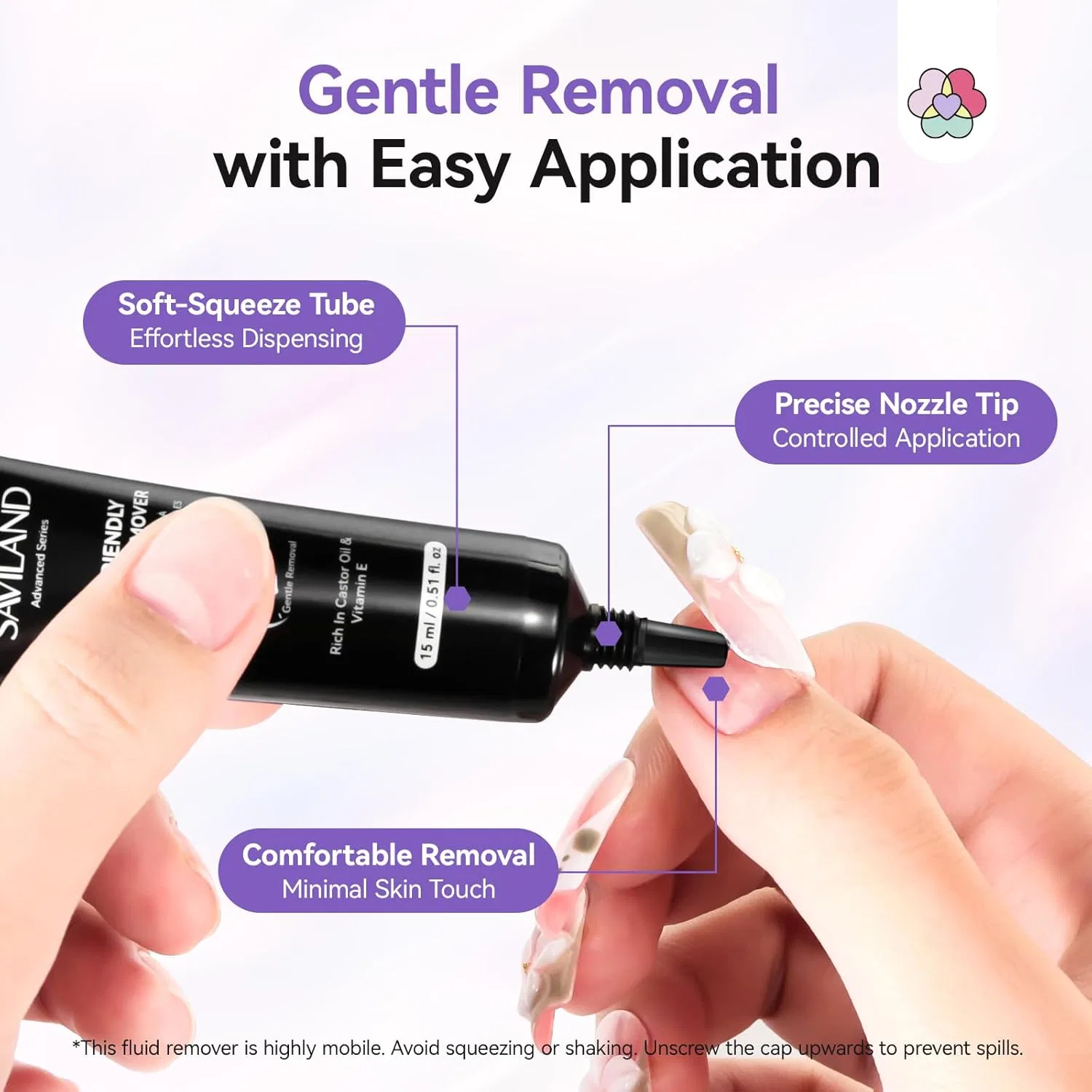 Средство для снятия накладных ногтей «Advanced Nail Glue Remover» от SAVILAND ‎Asin, Nail Glue Remover — фото 4