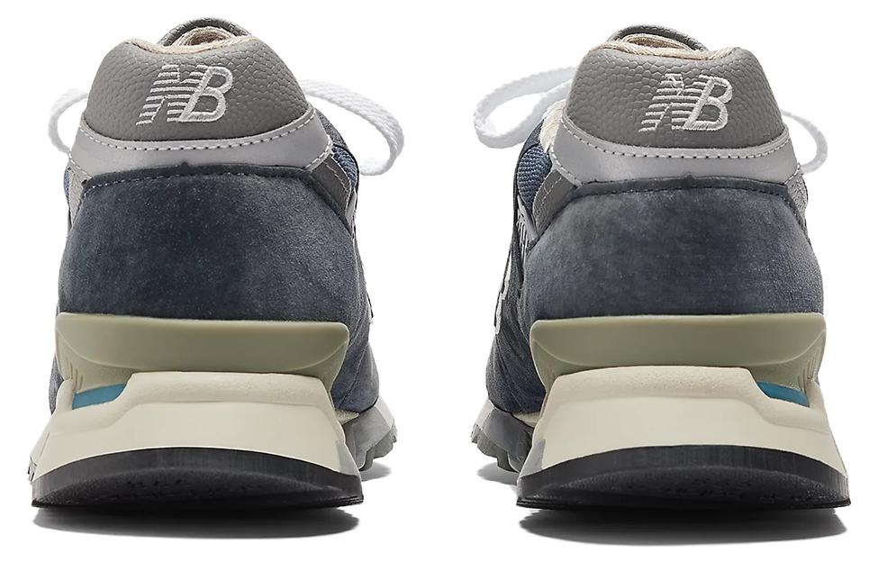 998 MiUSA Navy Grey New Balance, Marine Blue — фото 4