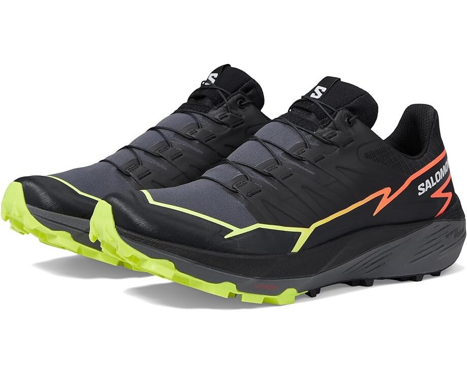 

Кроссовки Salomon Thundercross, цвет Black/Quiet Shade/Fiery Coral