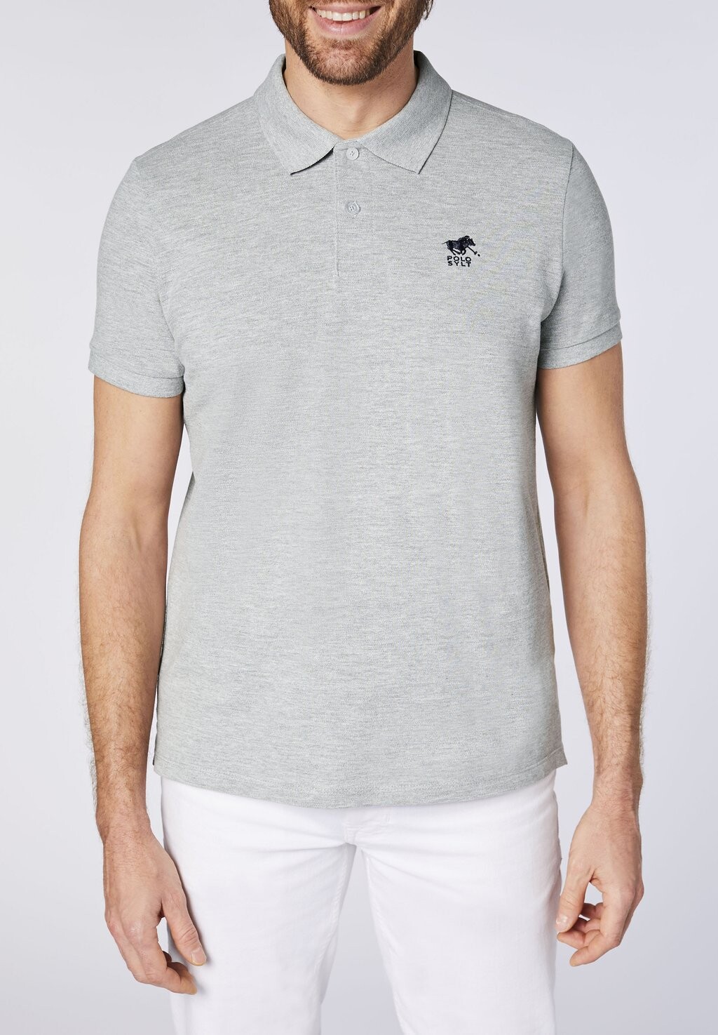 

Рубашка поло REGULAR FIT Polo Sylt, серый