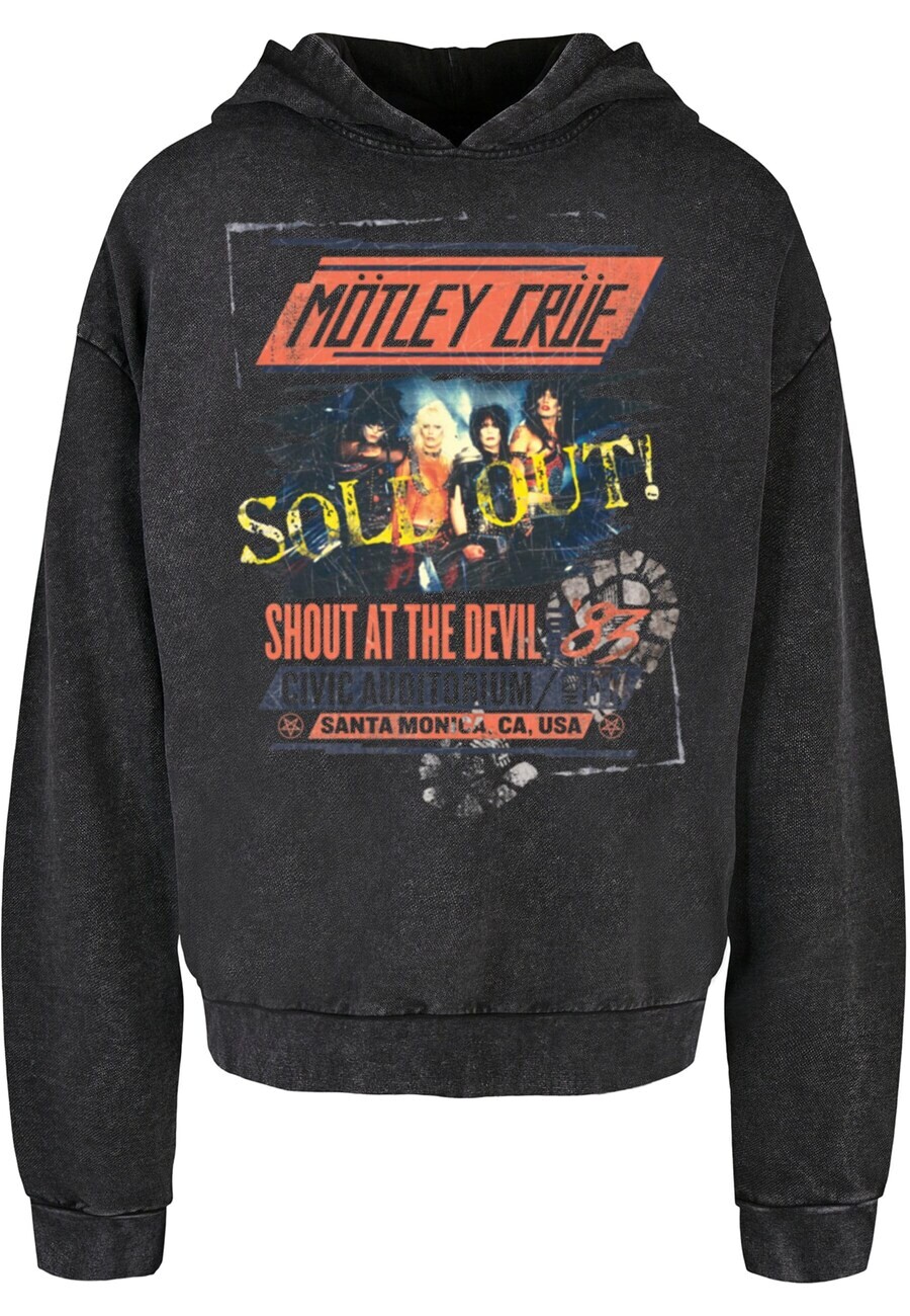 

Толстовка с капюшоном Merchcode Sweatshirt Motley Crue - SATD Tour, черный