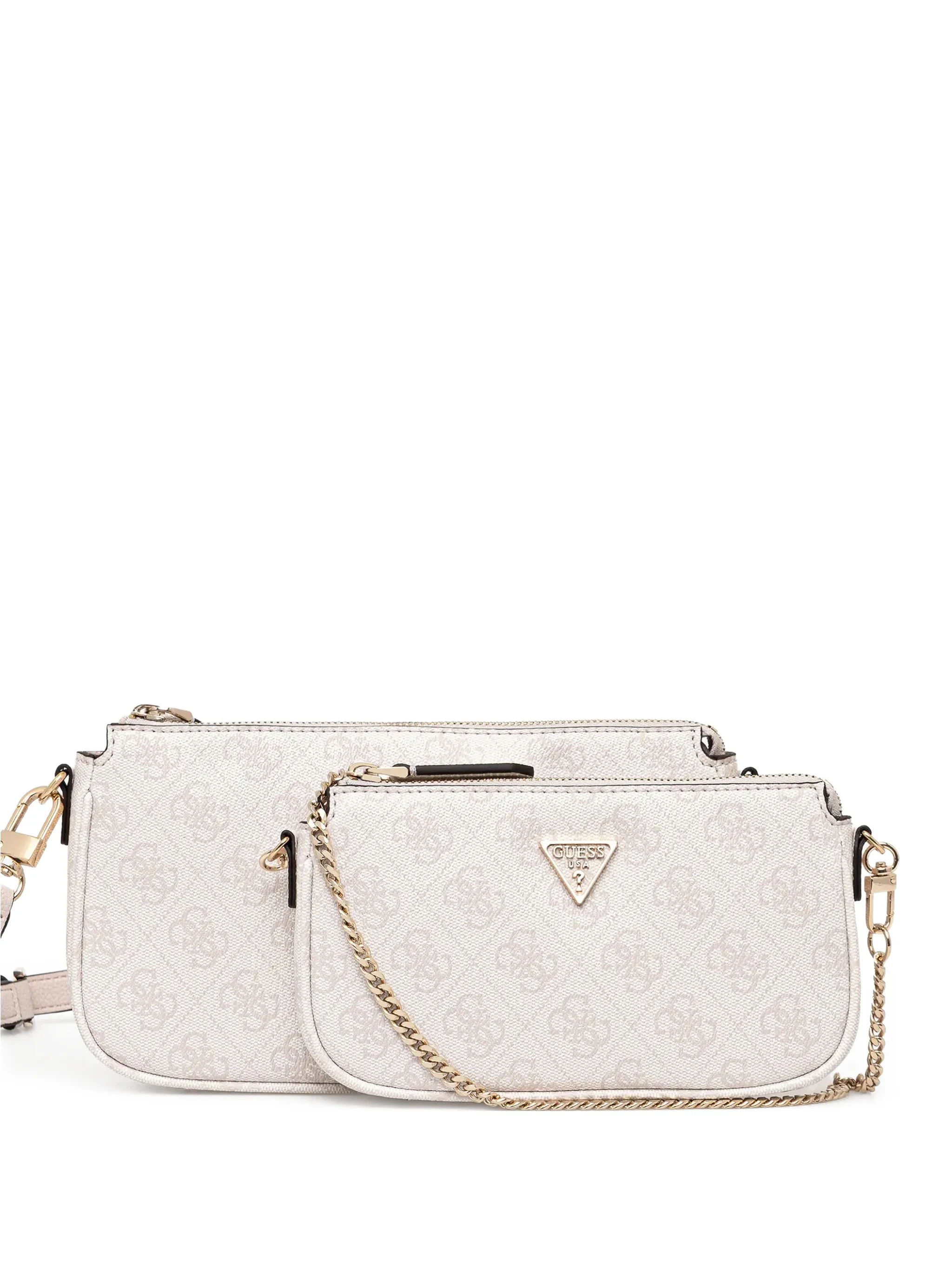 

Мини-сумка Noelle через плечо на молнии Guess Usa, белый