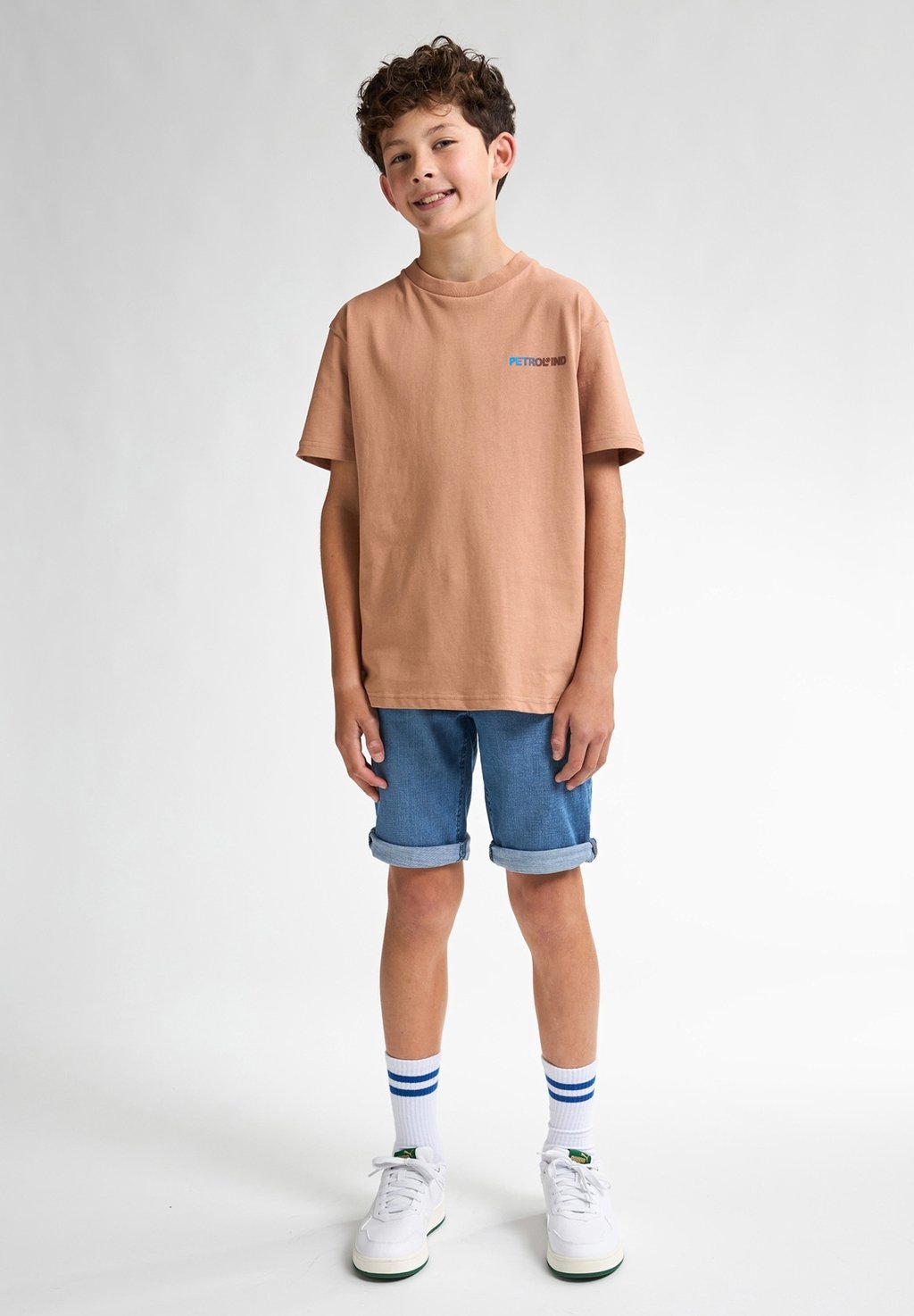 

Джинсовые шорты BASSANO DENIM TEAL Petrol Industries, цвет Medium Vintage