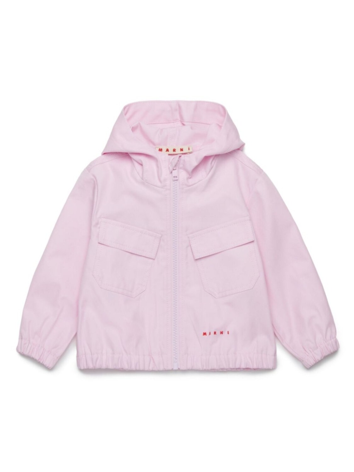 

Куртка с вышитым логотипом Marni Kids, розовый