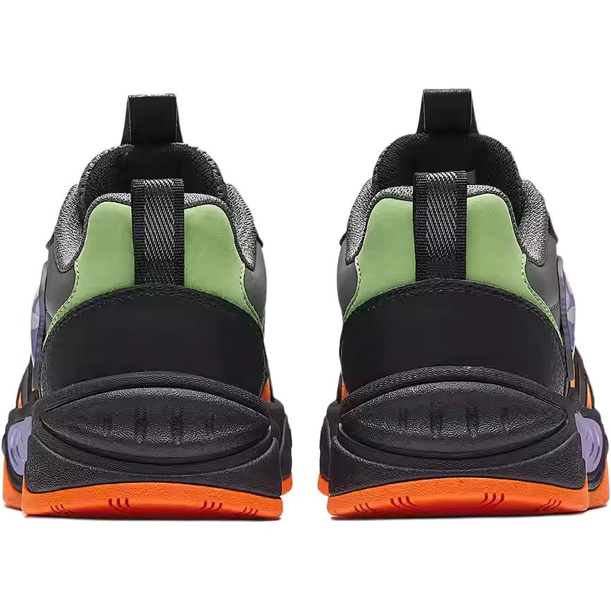 Slip Resistant Low top Детские Скейтбординг Обувь Kids' Antakids, черный/volcanic ash/revitalizing зеленый-4 — фото 4
