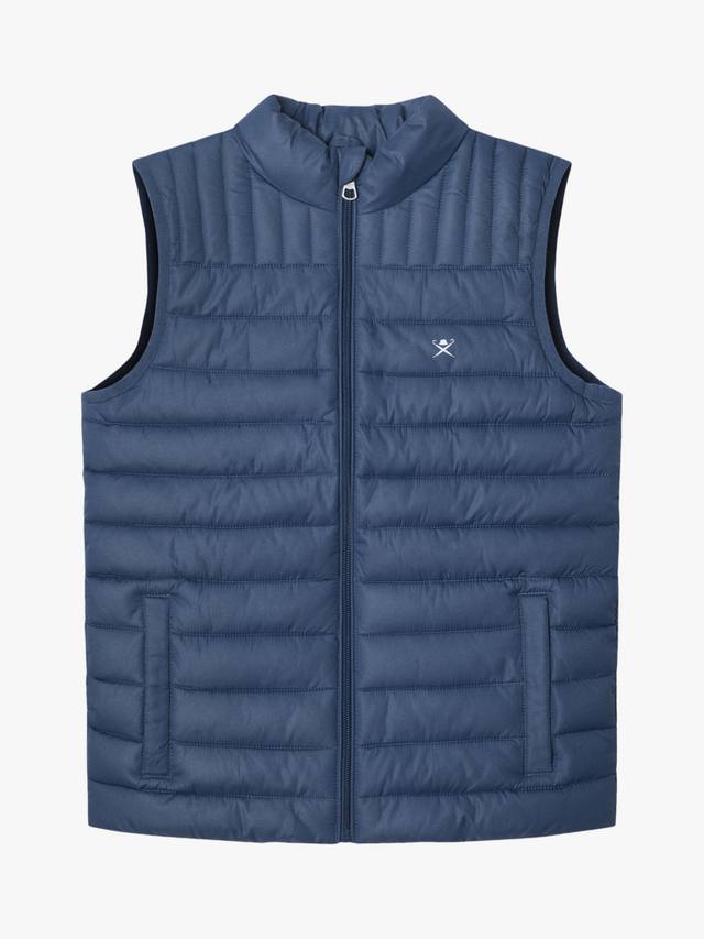 

Детский безрукавный утепленный жилет Hackett London, Dark Denim Blue
