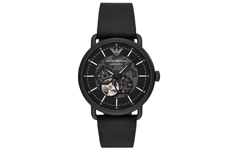 

EMPORIO ARMANI Часы AVIATOR Wrist Watch Mechanical Movement Black Dial Men's Watch, Black Dial