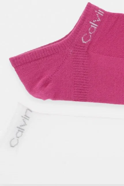 Носки 2 шт Calvin Klein, розовый — фото 2