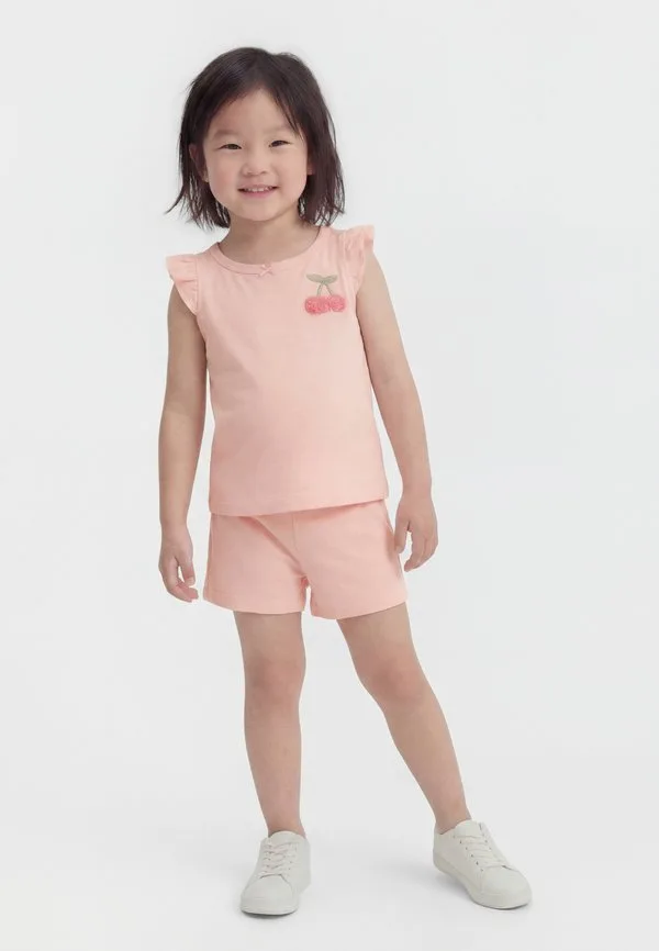 Футболка с принтом Huggies, English Pink