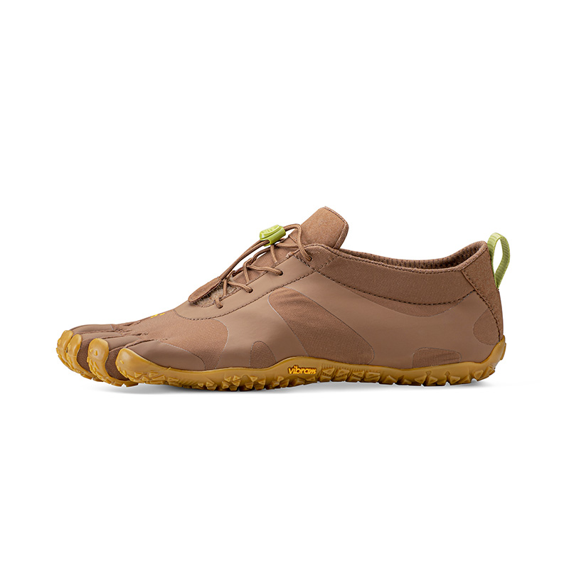

Vibram Кроссовки мужские коричневые с низким верхом и противоскользящей поддержкой, быстросохнущие