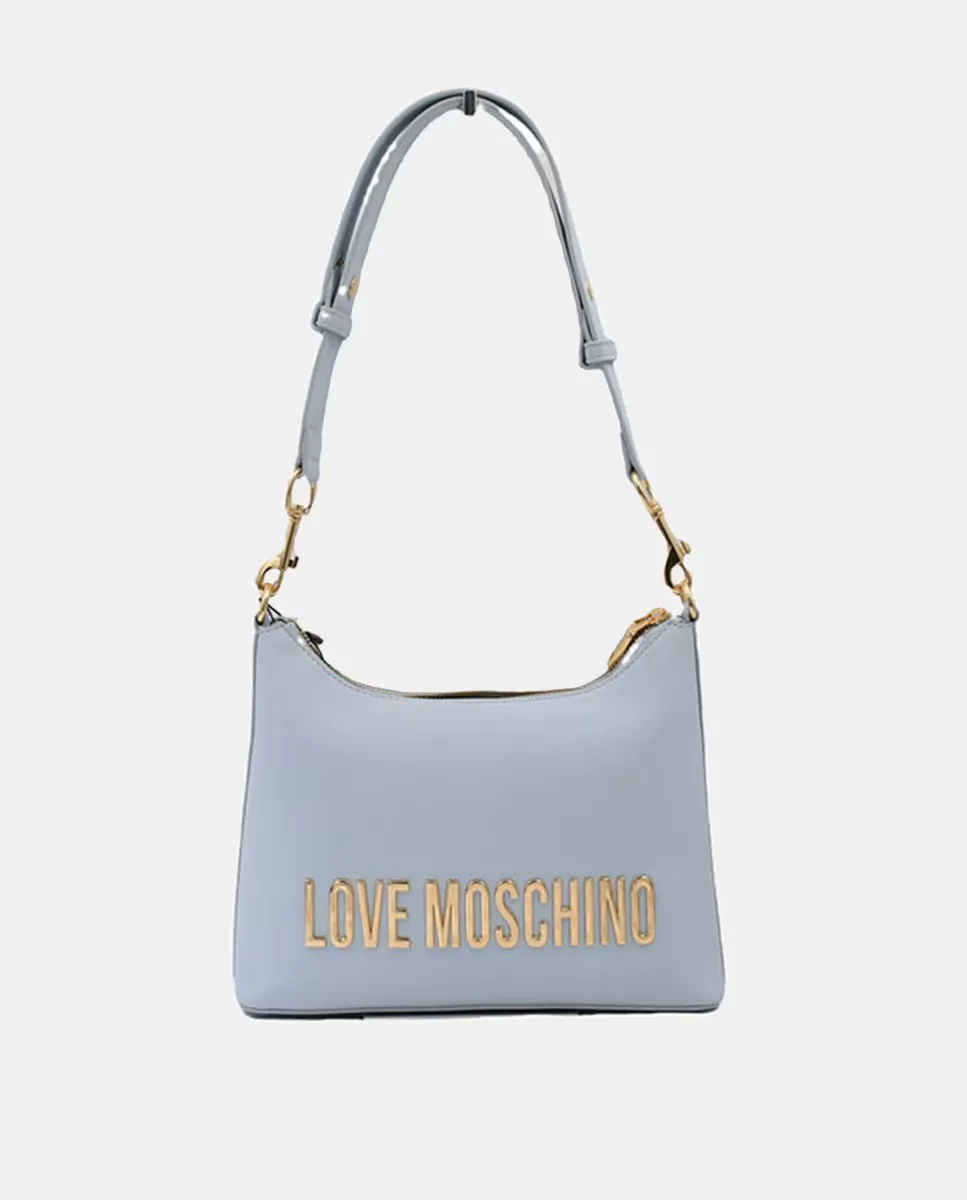 

Сумка через плечо со съемной ручкой Love Moschino, светло-голубой