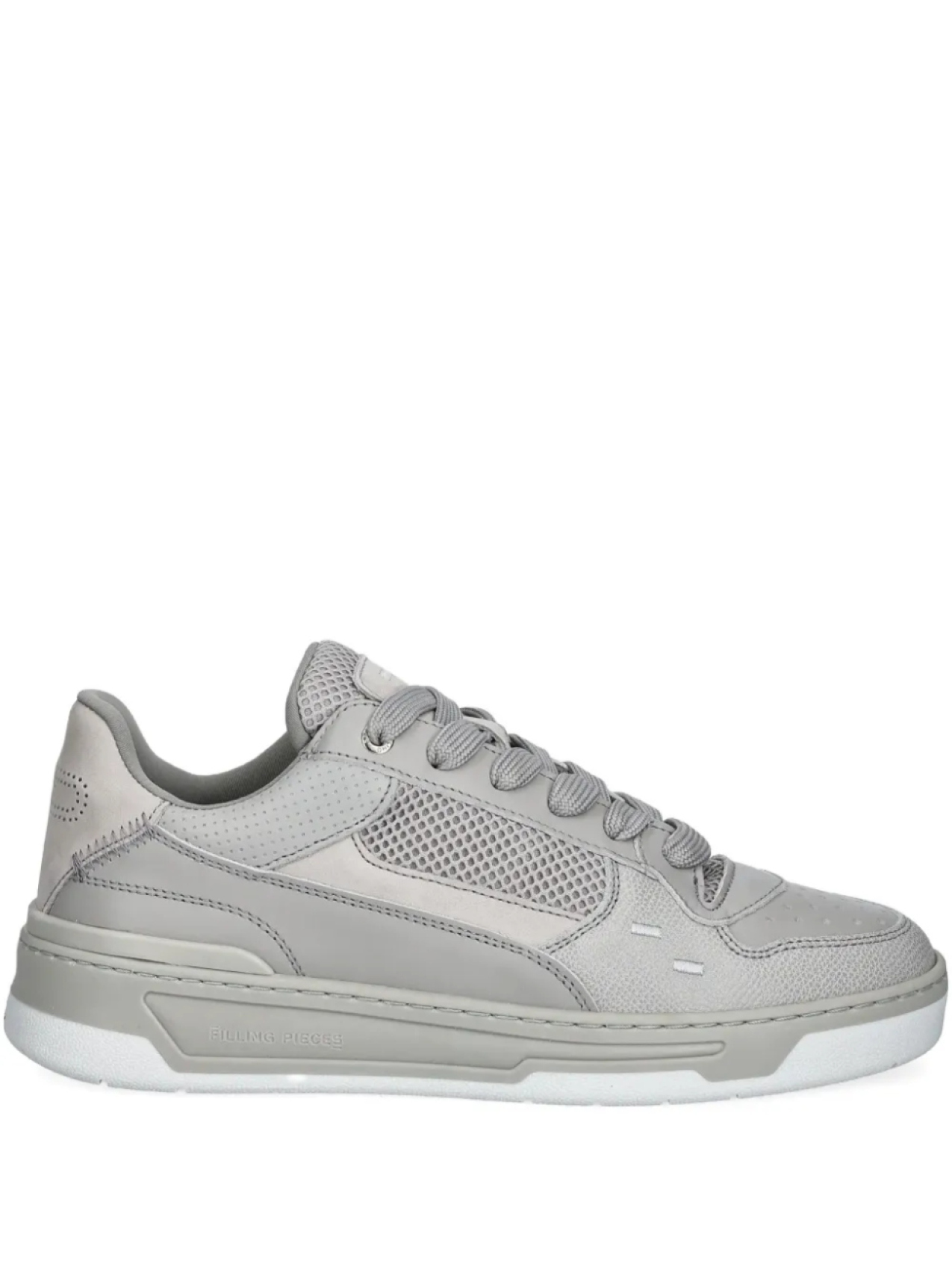 

Кроссовки с кожаными вставками Filling Pieces, серый