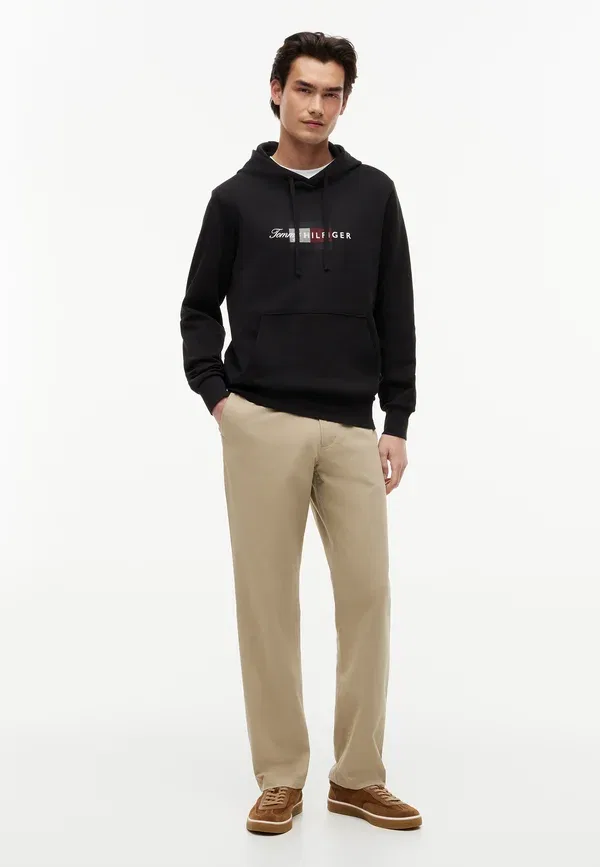 Толстовка с капюшоном Tommy Hilfiger, черный — фото 2