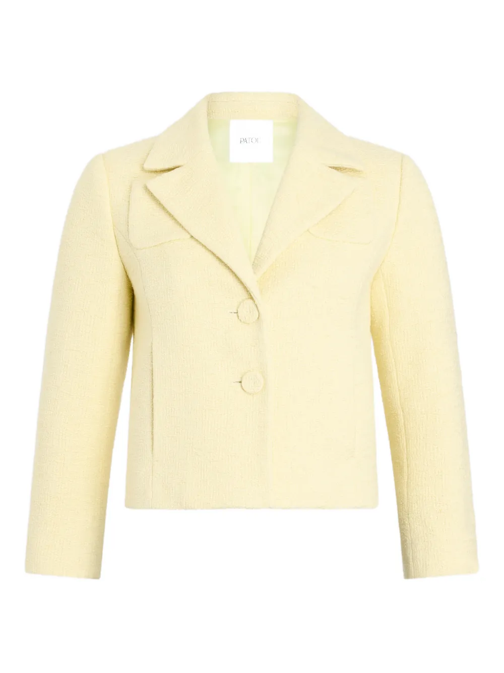 

Пиджак на пуговицах PATOU, желтый