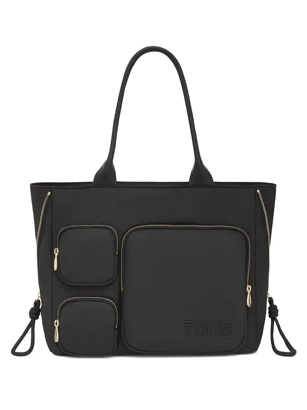

Сумка-тоут Roomy с карманом на молнии TOUS, черный