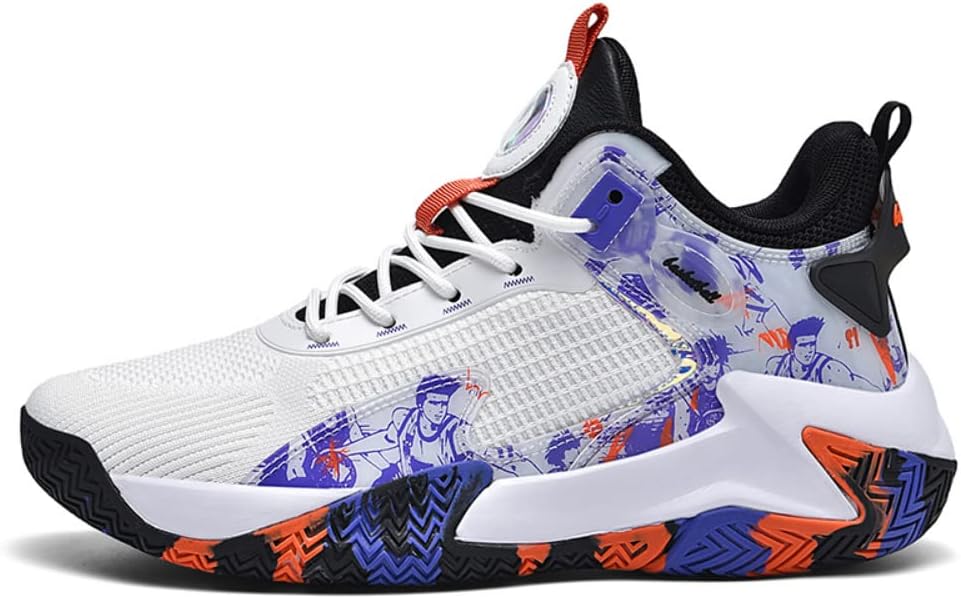 

Весенние мужские кроссовки, беговые кроссовки, спортивные кроссовки, баскетбольные кроссовки, кроссовки, тренировочные кроссовки, модные кроссовки Rongfenghuang, фиолетовый