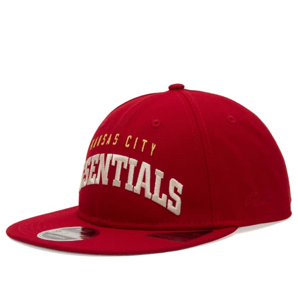 

New Era X fear of god kansas city chiefs 9fifty кепка, Scarlet