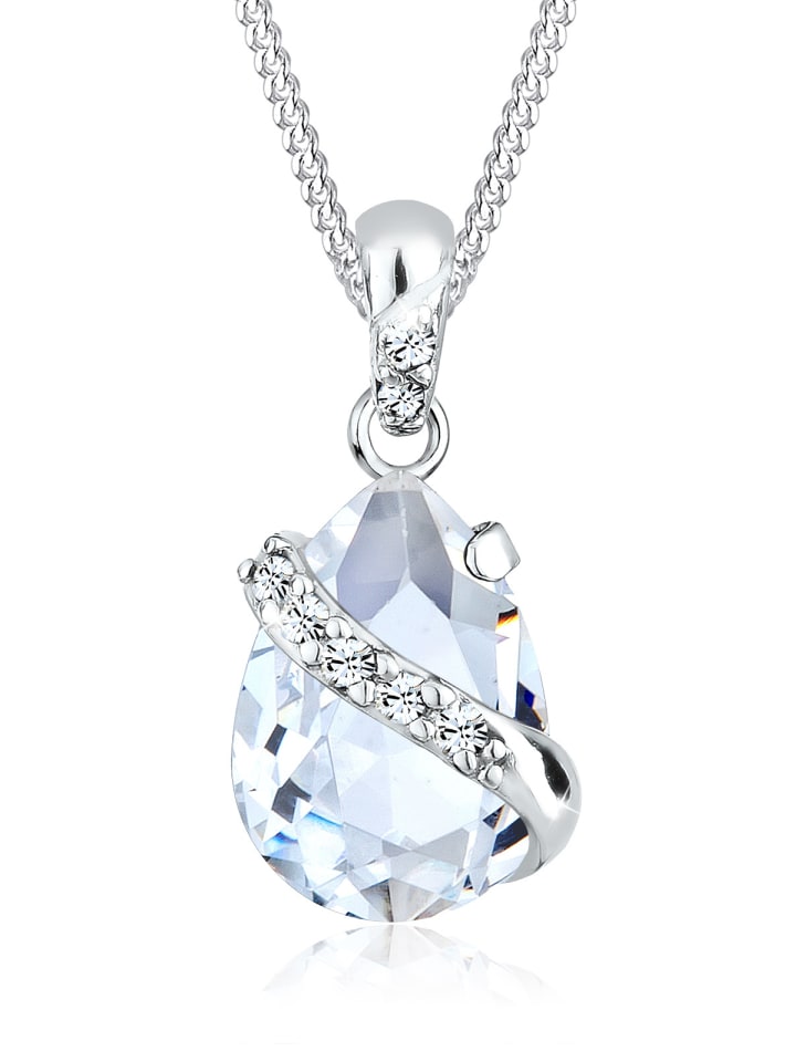 

Elli Колье из серебра 925 пробы с подвеской белого цвета