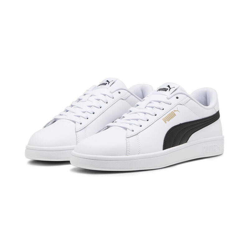 

Кроссовки Smash 3.0 L для взрослых PUMA Белый Черный Золотой, Серый;черный, Кроссовки Smash 3.0 L для взрослых PUMA Белый Черный Золотой