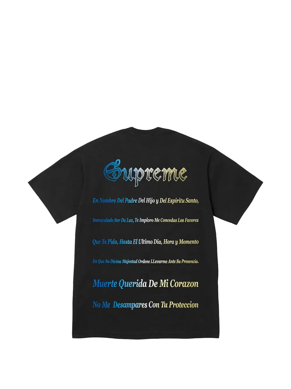 Футболка с изображением Смерти Supreme, черный — фото 2