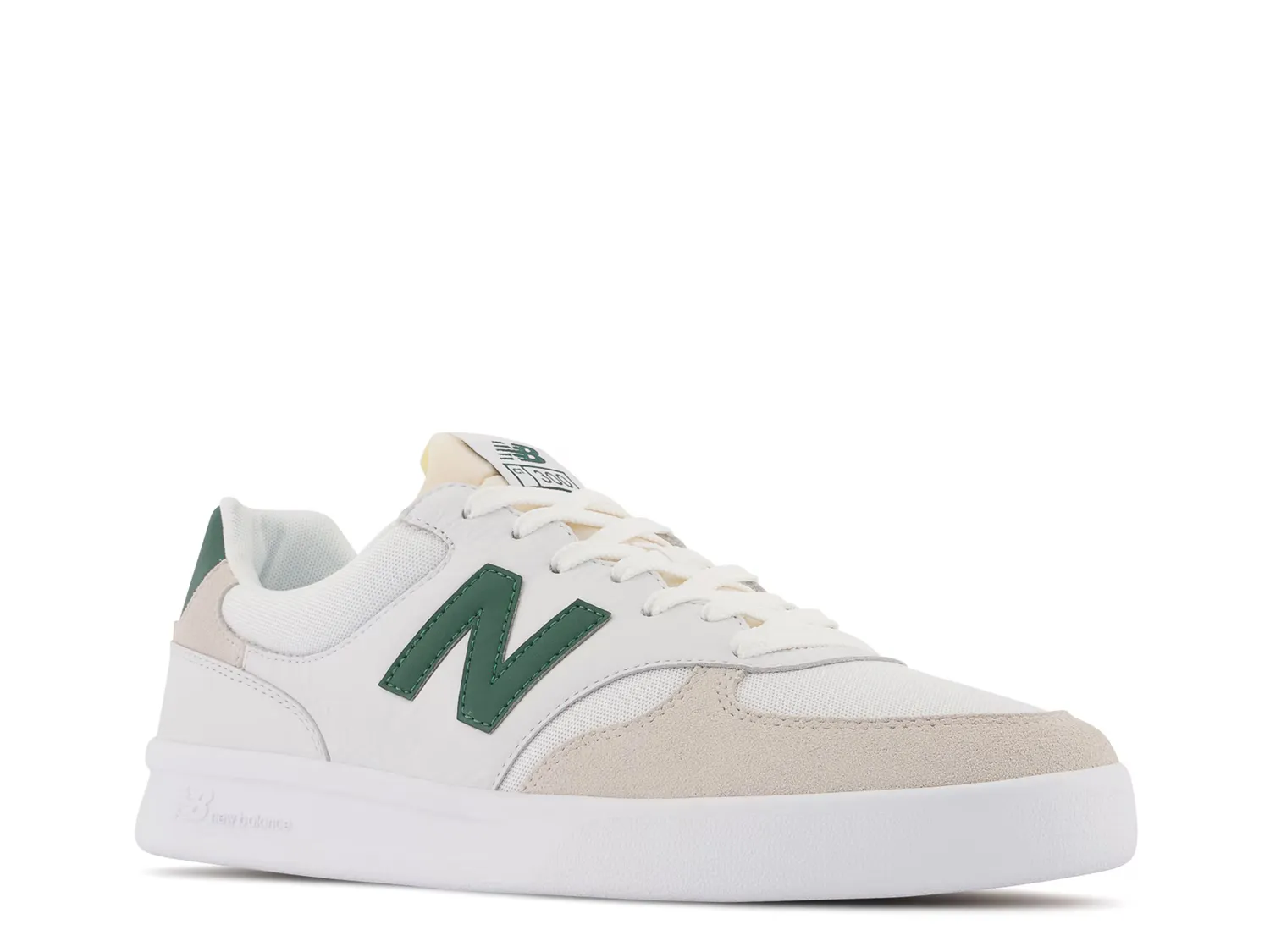 

Кроссовки CT300 v3 Court Sneaker New Balance, белый/зеленый/серо-коричневый