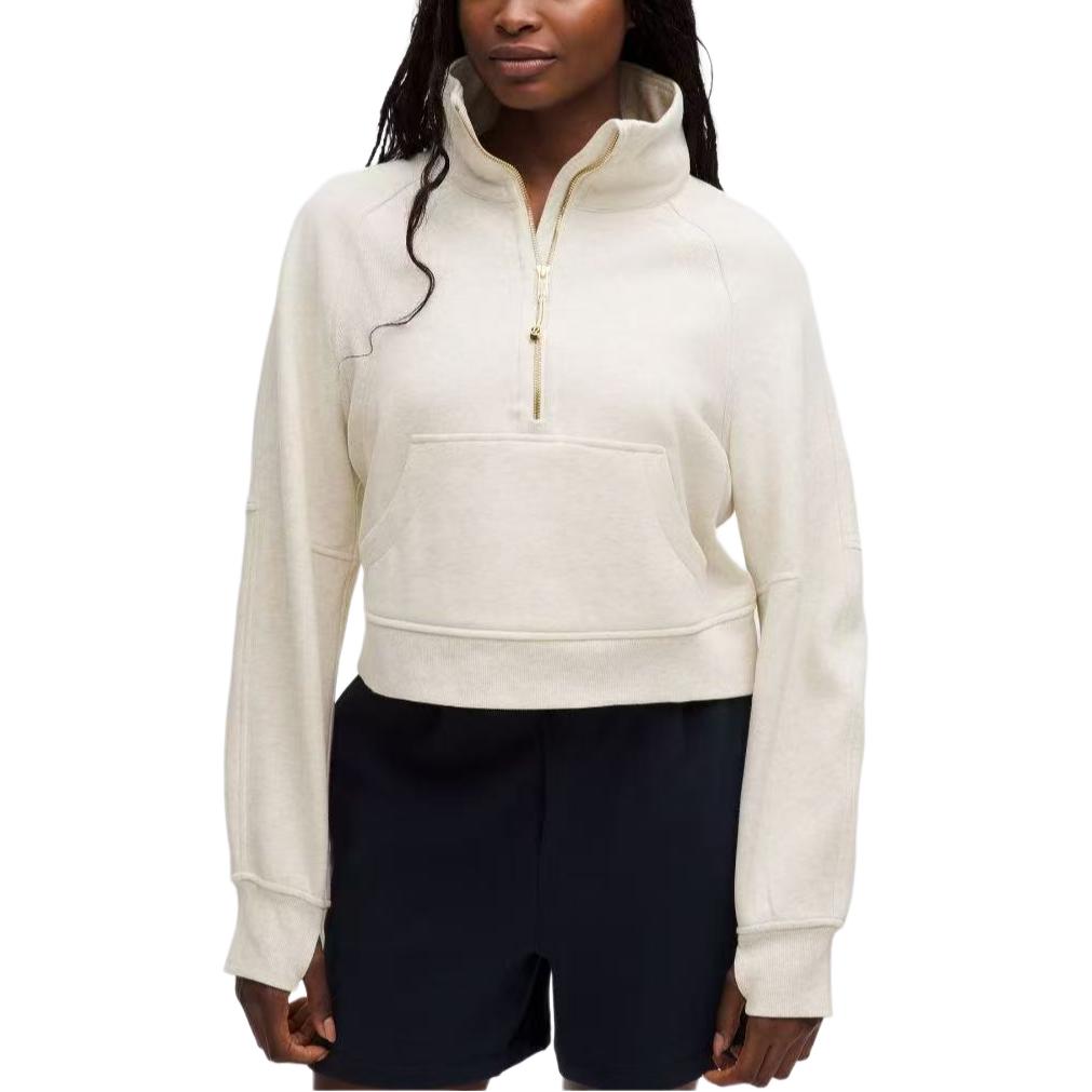 

Свитшот Scuba Series для женщин Lululemon, mixed айвори белый/золотой/hrli/золотой