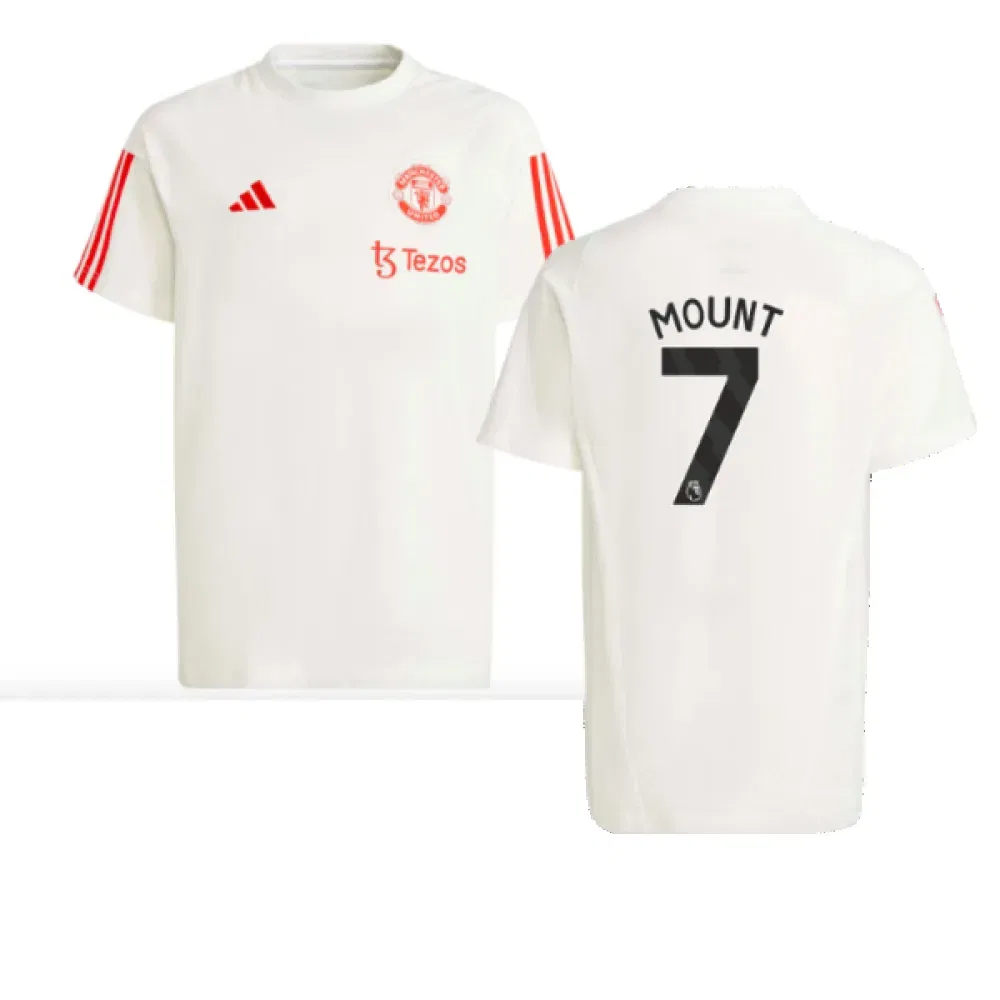 Футболка тренировочная Man Utd Mount 7 Adidas Manchester United Fc, белый