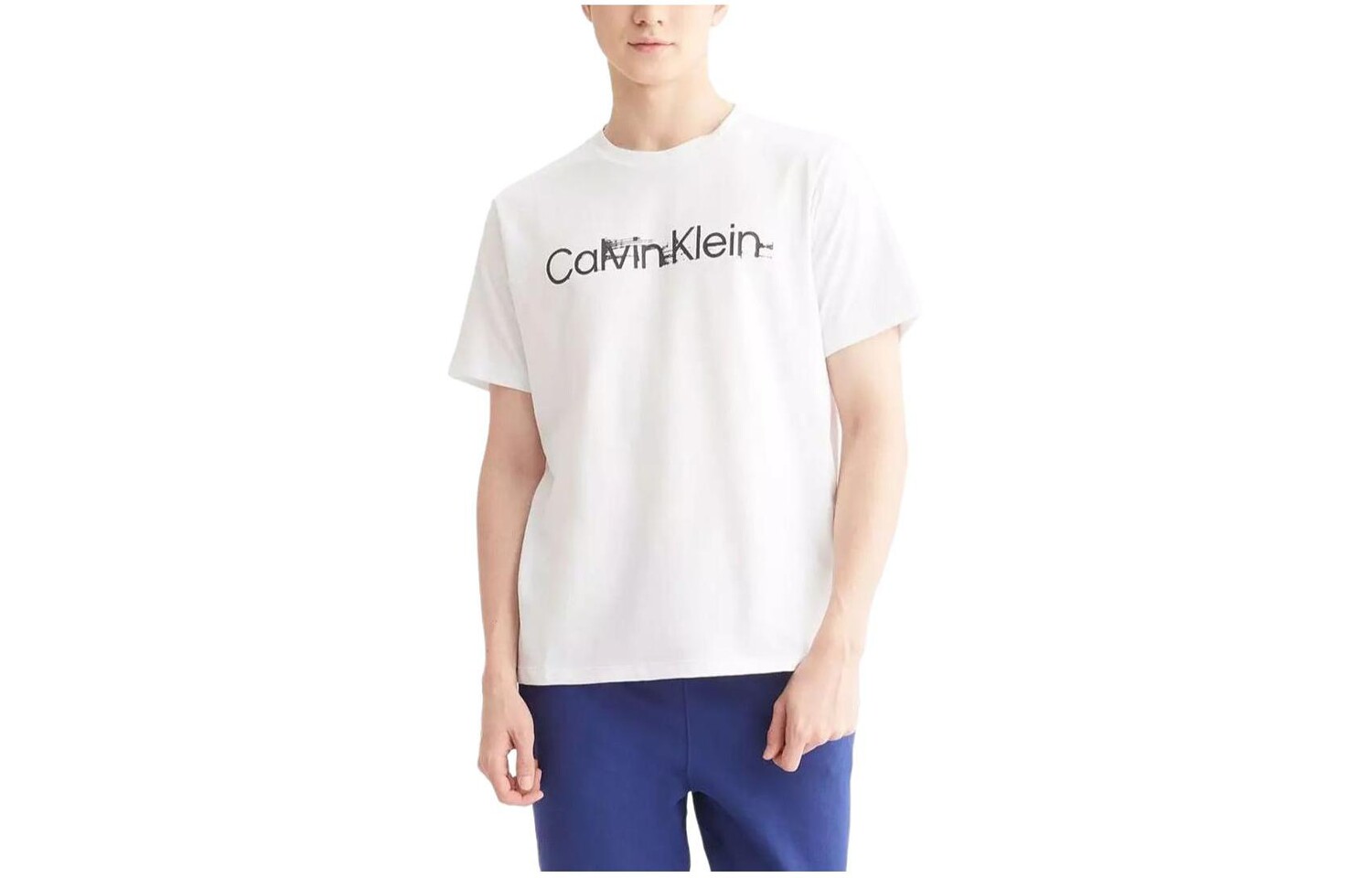 

Футболка мужская белая Calvin Klein, белый