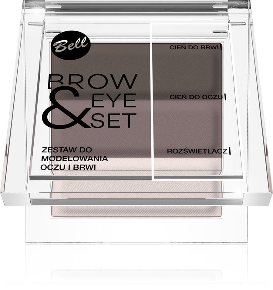 

Bell, Brow&Eye, Тени для век, Набор 03