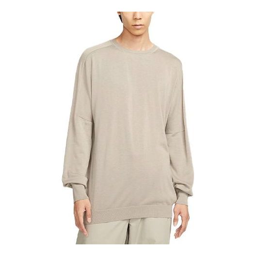 

Толстовка Men's Nike ESC Series Every Stitch Series Solid Color Long Sleeves Round Neck Knitwear