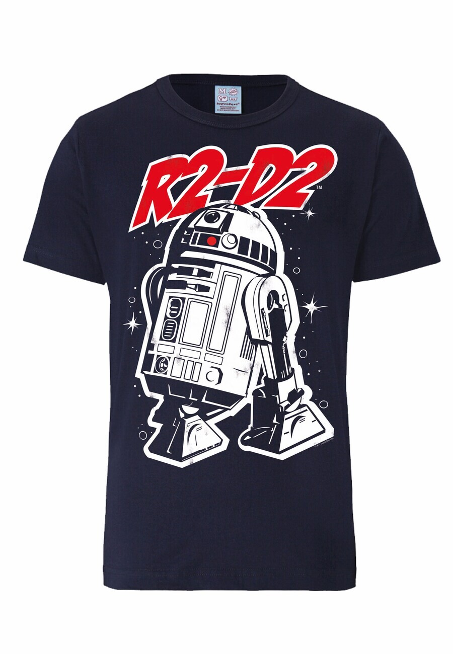 

Футболка LOGOSHIRT Shirt Star Wars - R2-D2, темно-синий