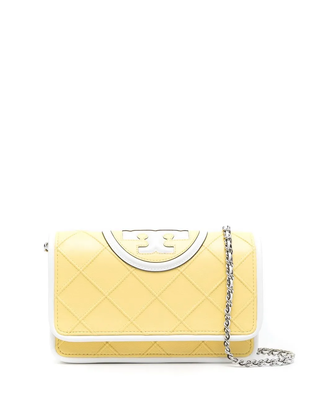 

Стеганая сумка через плечо Tory Burch, желтый
