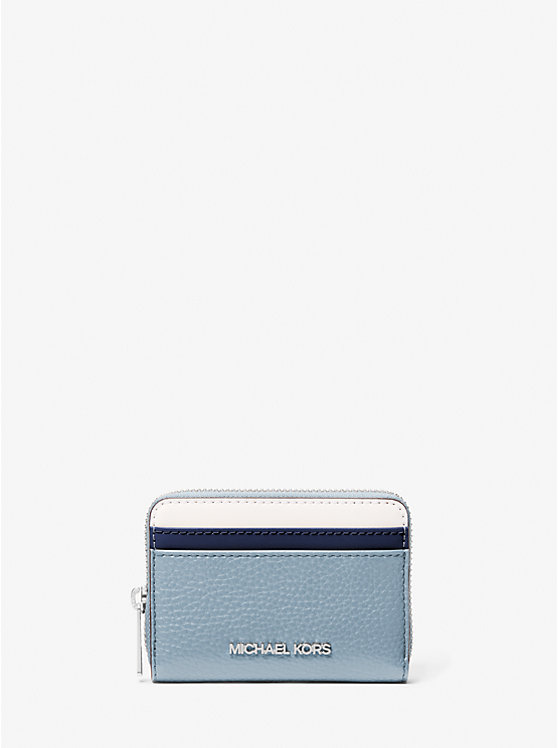 

Кошелек Jet set travel среднего размера с цветными блоками Michael Kors, голубой