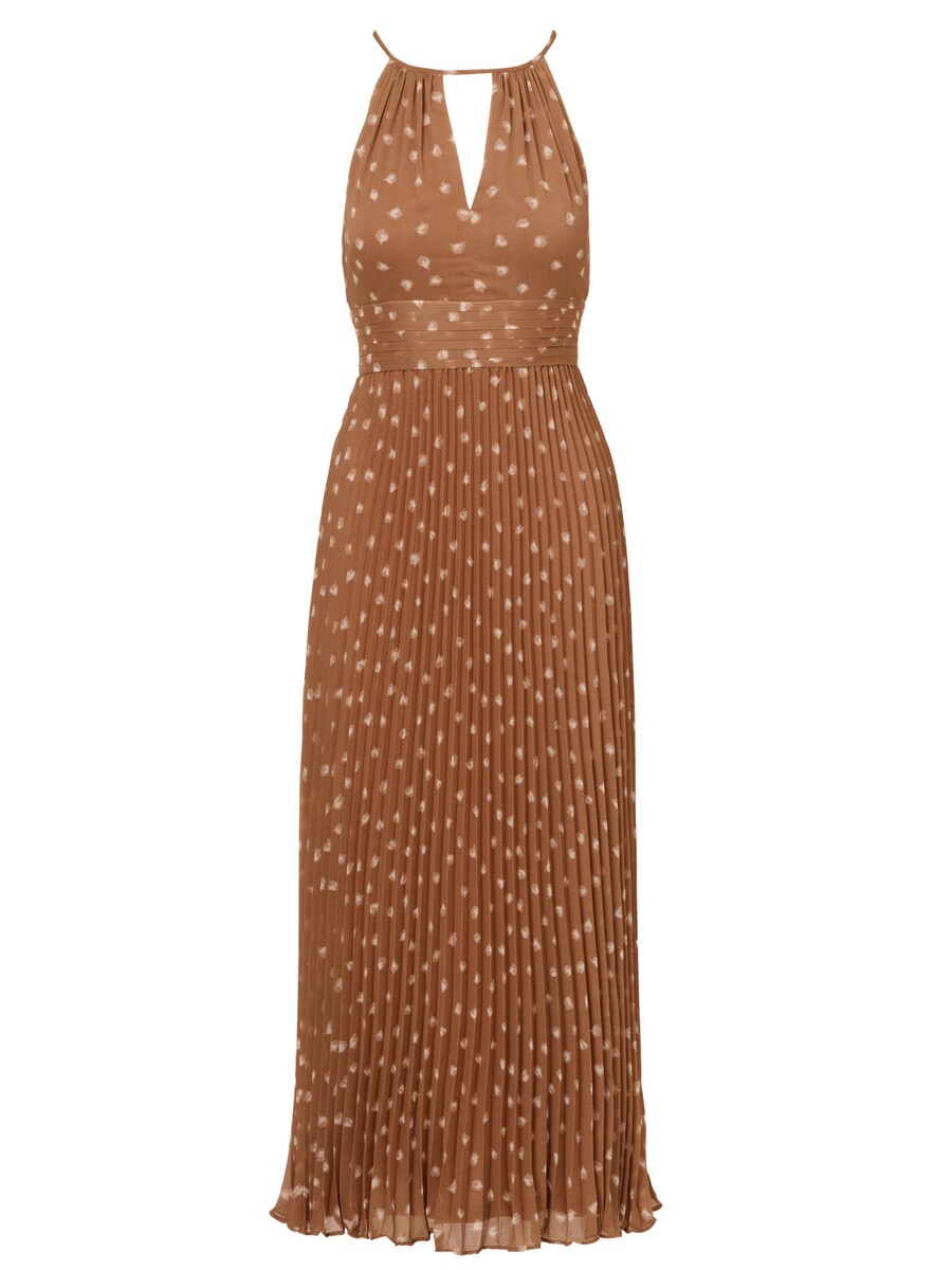 

Платье Adrianna Papell Print Pleat Ankle Dress, коричневый