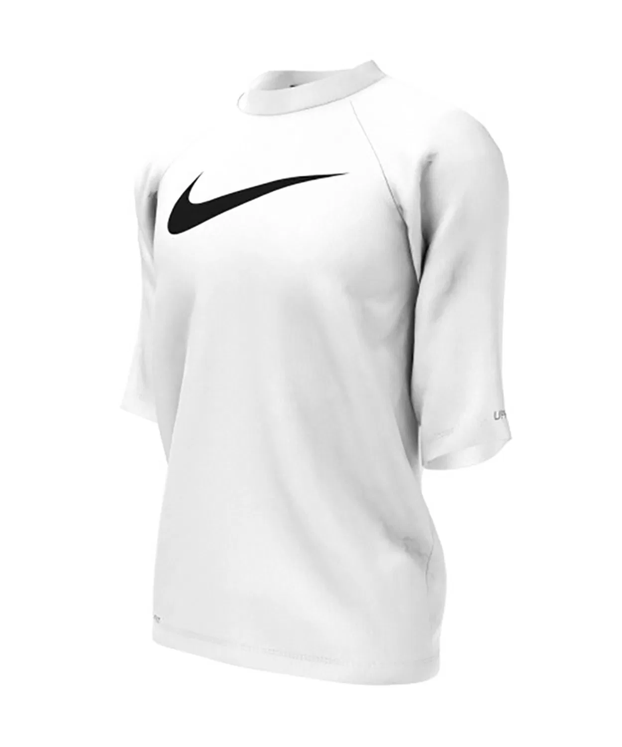 Детский рашгард Nike UV Care с защитой от солнца, полиэстер, белый — фото 2