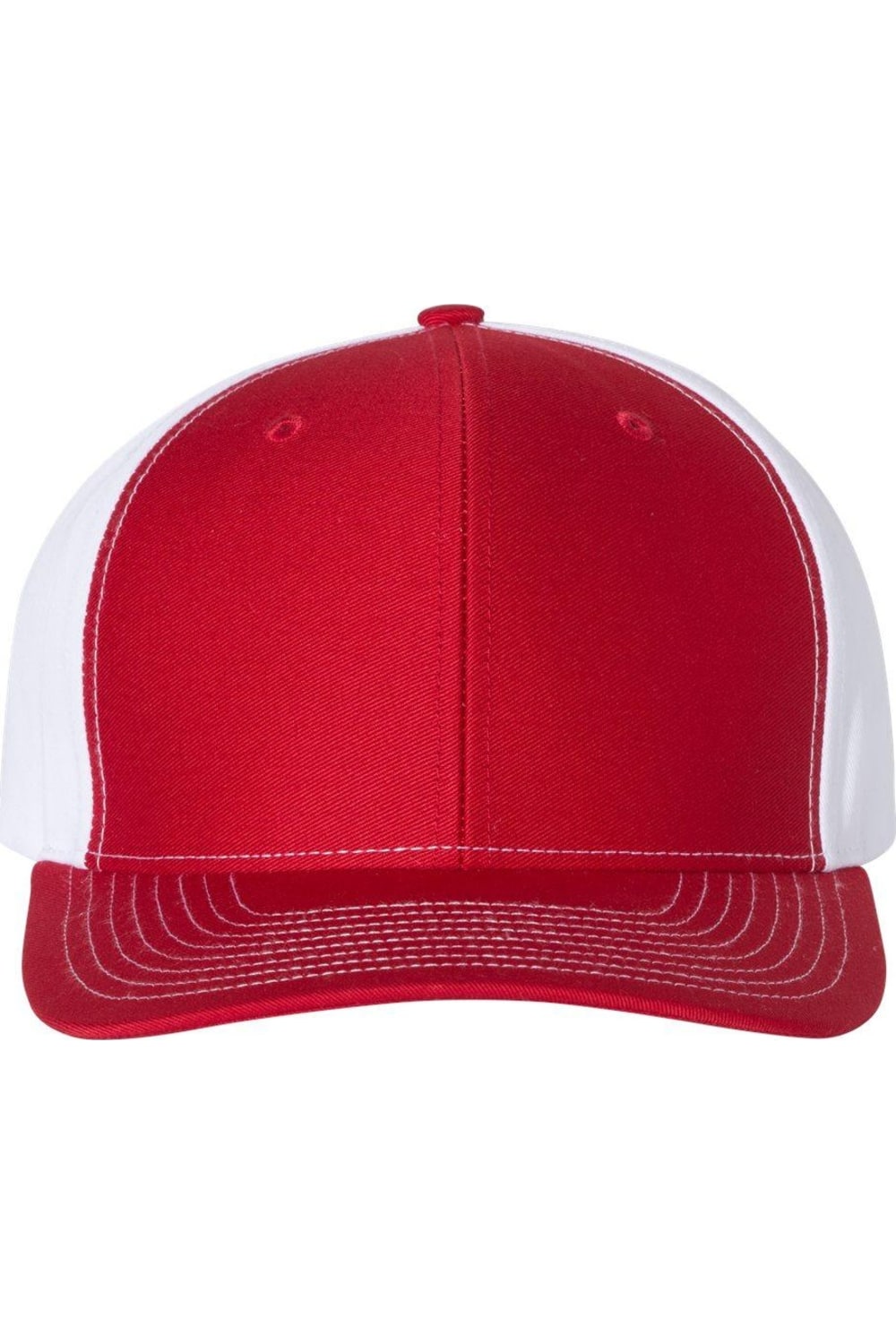 

Кепка дальнобойщика Richardson Twill Back, красный/белый