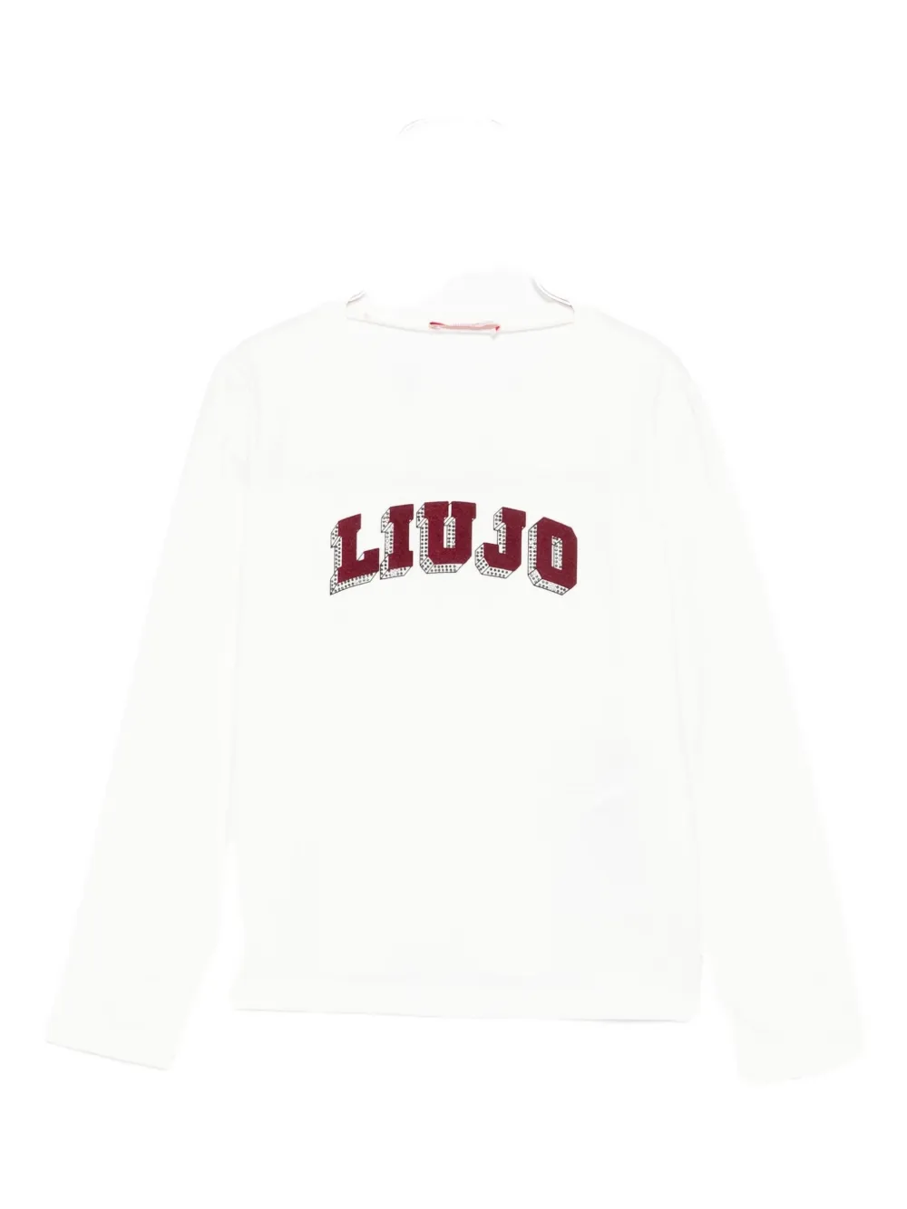 

Футболка с длинными рукавами, украшенная логотипом Liu Jo Kids, белый