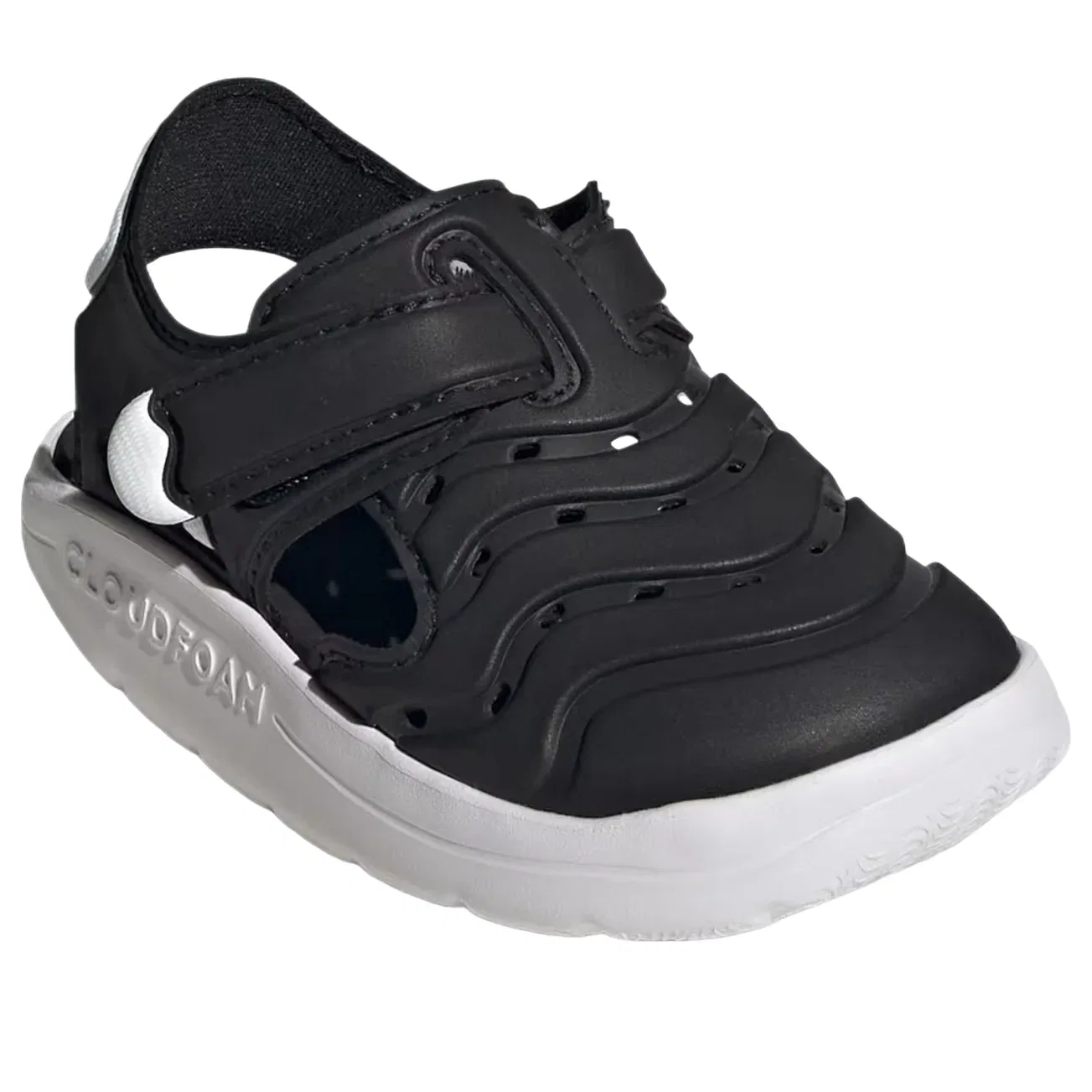 Сандалии Adidas Water Sandal 2 'Black Cloud White' JP6998, черный — фото 3