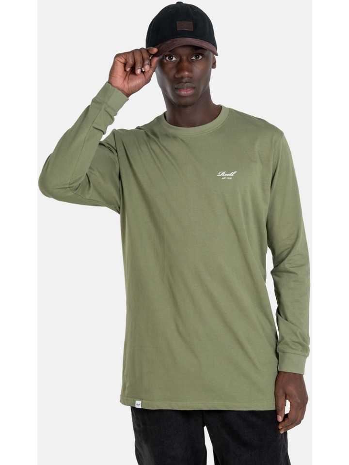 

Reell Зеленый лонгслив «Staple Logo Longsleeve»