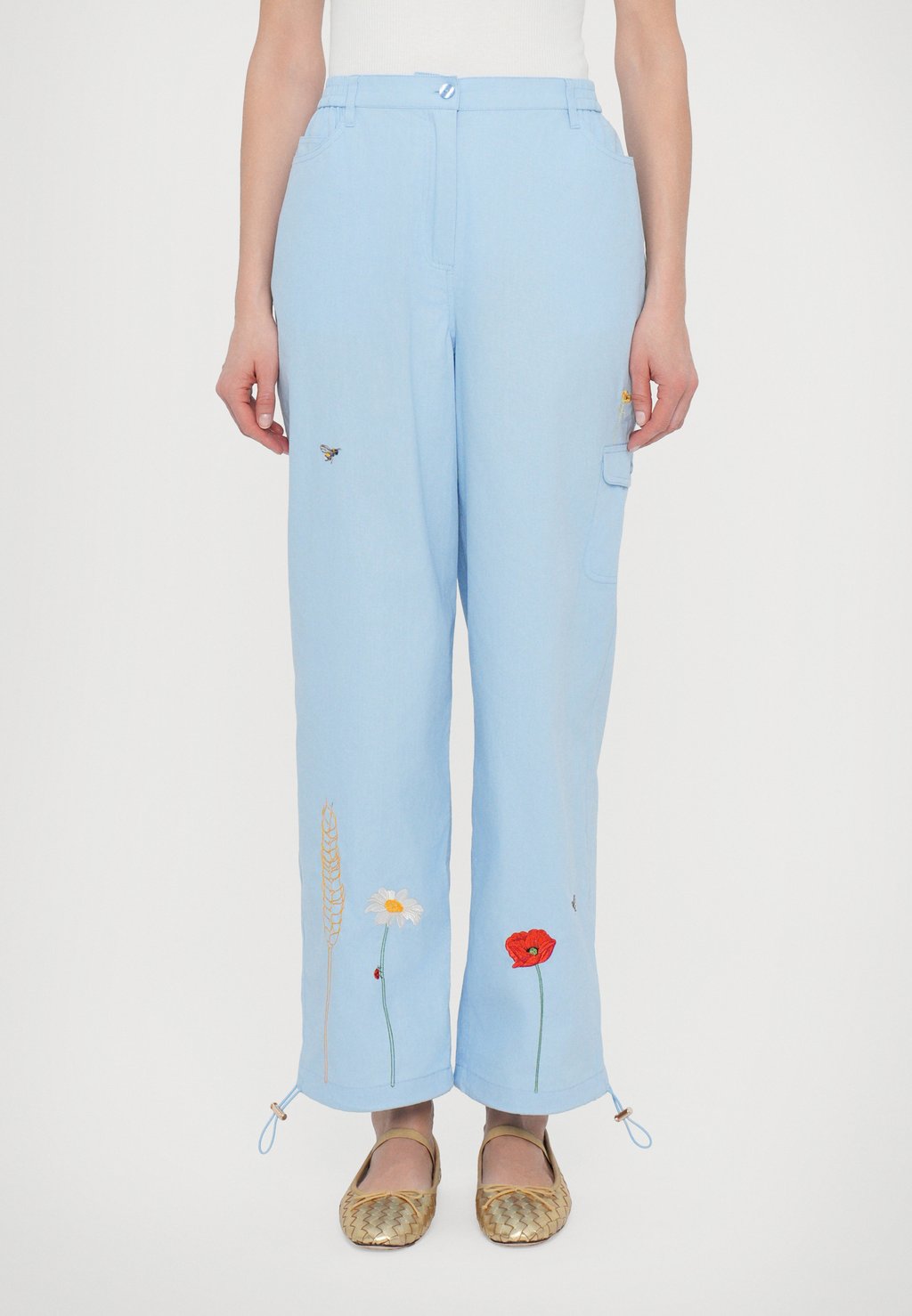

Брюки KARLA PANTS Helmstedt, светло-голубой